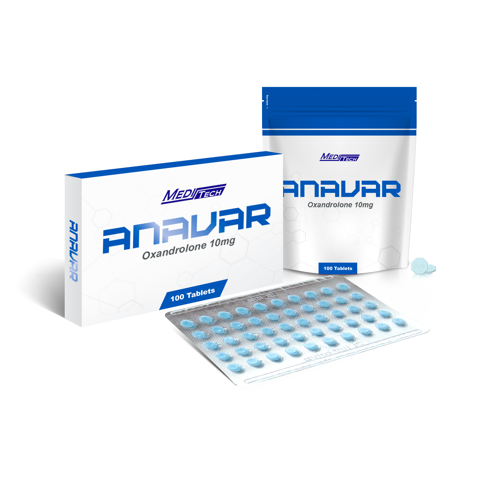 Anavar (Oxandrolone 10 mg) 100 tablets
