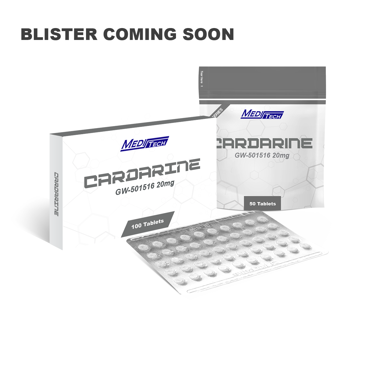 Cardarine (GW-501516 20 mg) 50 tablets