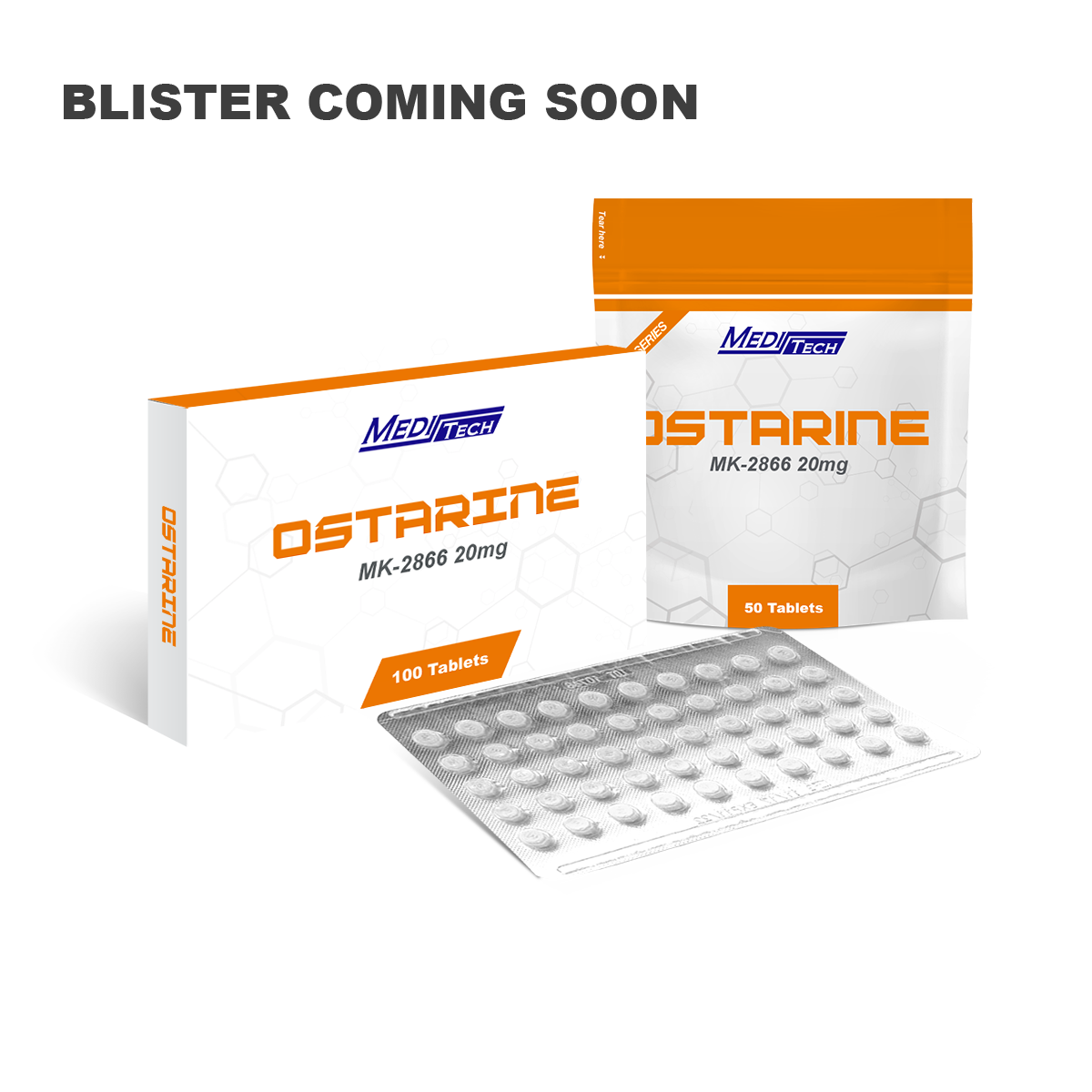 Ostarine (MK-2866 20 mg) 50 tablets