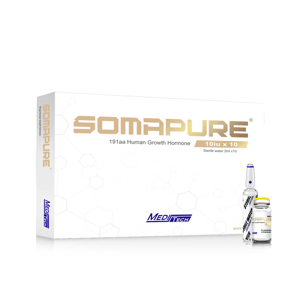 SOMAPURE (191aa Human Growth Hormone 10 iu/vial) (HGH)